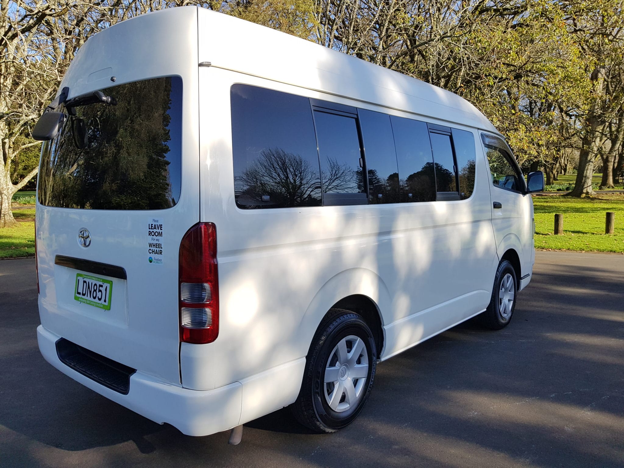 Toyota Hiace Wheelchair Accessible Vehicle - Seats 5 - New Zealand