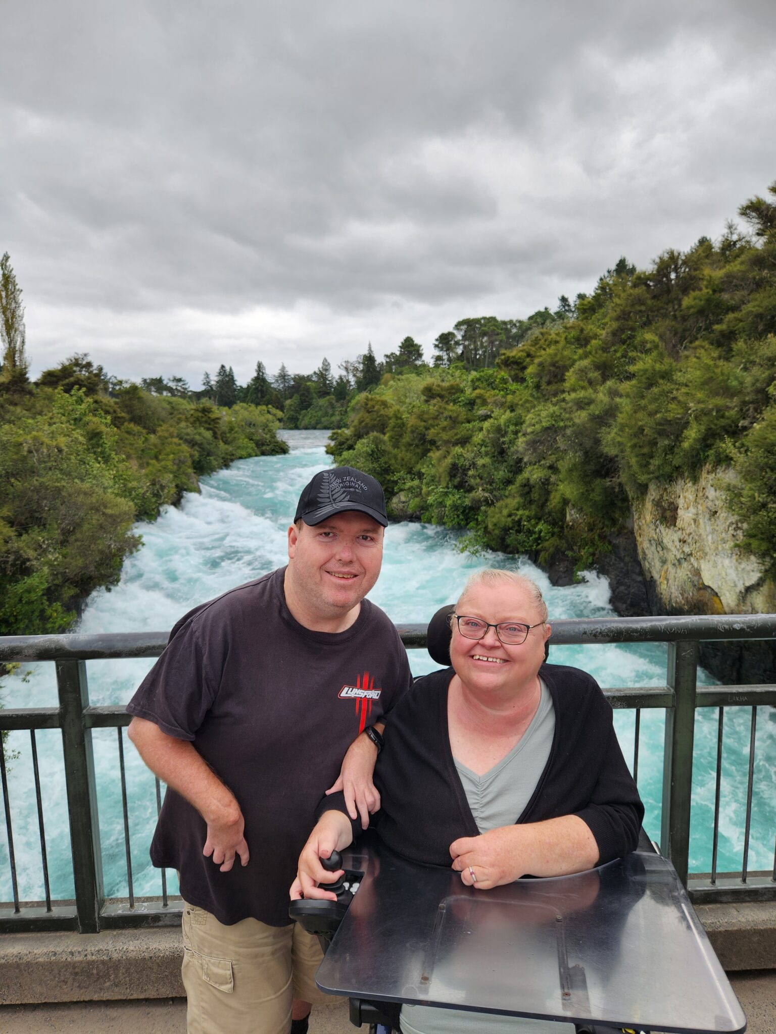 Huka Falls scaled - Wheelchair Accessible Road Trip around Taupo