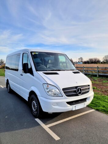 MercedesDisabilityVan 353x470 - Shiny new additions to the Freedom Mobility fleet