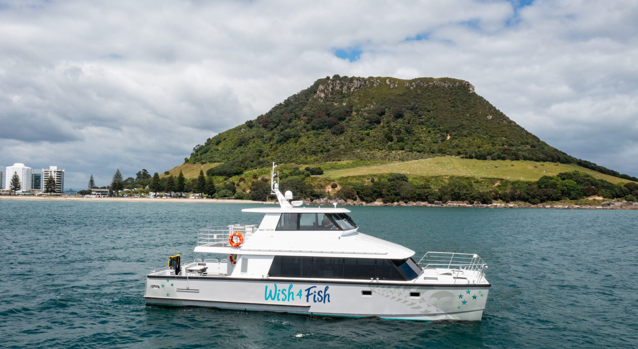 W4F Boat with Mount 3 scaled - Top Accessible Things to do in the Bay of Plenty and Beyond